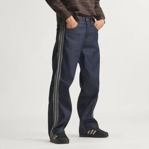 Dżinsy Firebird Adicolor ze średnim stanem i prostymi nogawkami Adidas