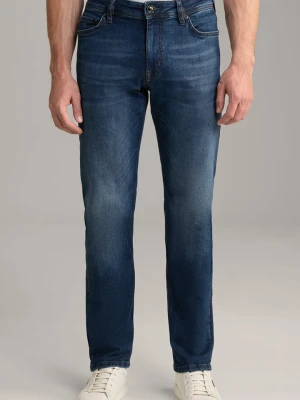 Dżinsy Fortres w klasycznym spranym kolorze niebieskim Joop