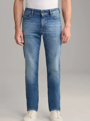 Dżinsy Fortres w spranym kolorze morskim niebieskim Joop