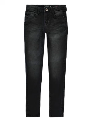 Cars Jeans Dżinsy "Fuego" - Super Skinny fit - w kolorze czarnym rozmiar: 176