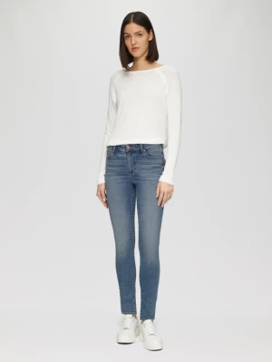 Dżinsy Izabell / Skinny Fit / Mid Rise / Skinny Leg s.Oliver niebieski