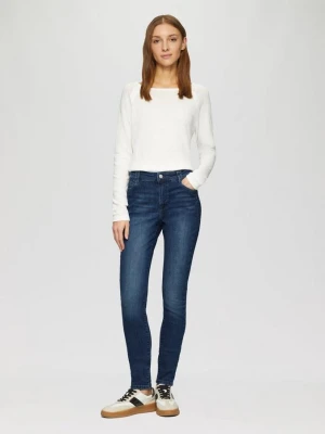 Dżinsy Izabell / Skinny Fit / Mid Rise / Skinny Leg s.Oliver niebieski
