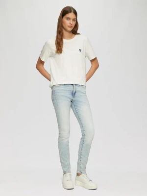 Dżinsy Izabell / Skinny Fit / Mid Rise / Skinny Leg s.Oliver niebieski