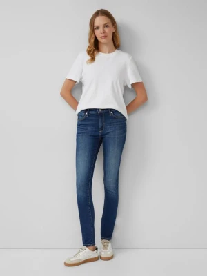 Dżinsy Izabell / Skinny Fit / Mid Rise / Skinny Leg s.Oliver niebieski