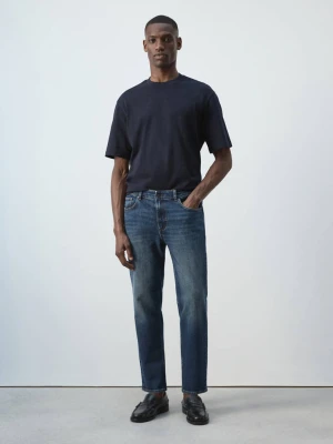 Dżinsy Jan slim fit ciemnoniebieski - Mężczyzna - - MANGO MAN