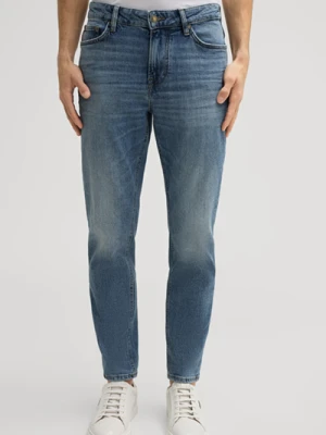 Dżinsy Lambert w kolorze niebieskiego denimu z efektem sprania JOOP!