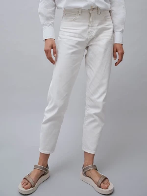 OPUS Dżinsy "Liandra" - Straight fit - w kolorze białym rozmiar: W34/L28