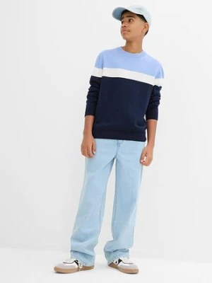 Dżinsy loose fit, prosta nogawka bonprix