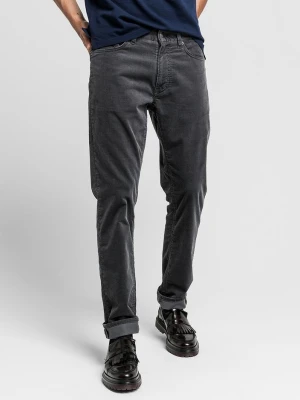 Dżinsy Męskie Sztruksowe Slim z 5 Kieszeniami GANT