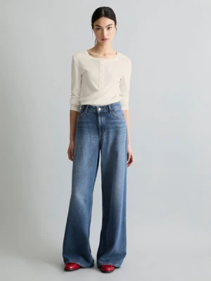 Dżinsy model Anjo szerokie Marc O'Polo