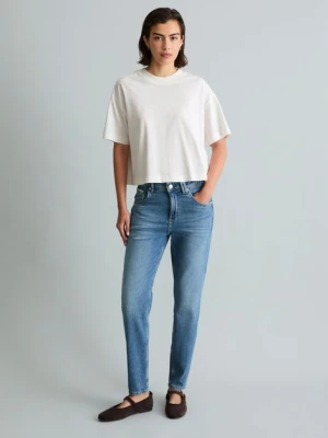 Dżinsy model Freja boyfriend o długości do kostek Marc O'Polo modrá