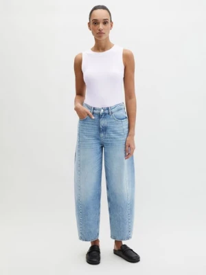 Dżinsy model Lara barrel cropped Marc O'Polo