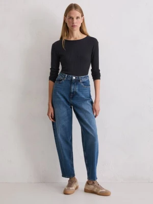 Dżinsy model Lara barrel cropped Marc O'Polo
