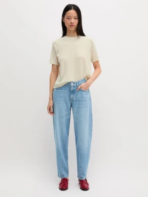 Dżinsy model Lara, fason typu „barrel”, skrócone Marc O'Polo modrá
