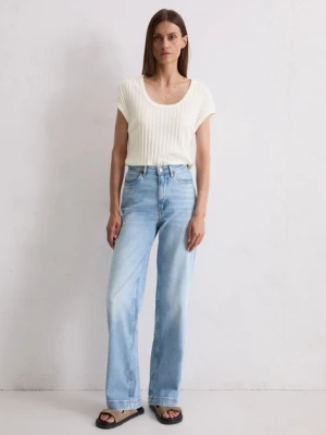 Dżinsy model Leby straight Marc O'Polo modrá