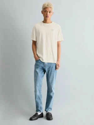 Dżinsy model Linus slim tapered Marc O'Polo modrá