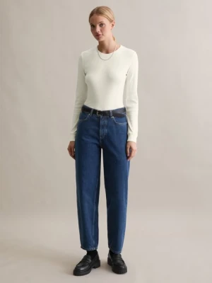 Dżinsy model Stine relaxed barrel cropped Marc O'Polo