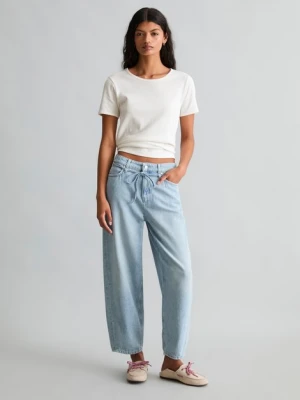 Dżinsy model Stine relaxed barrel cropped Marc O'Polo