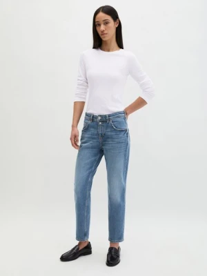 Dżinsy model Theda boyfriend cropped Marc O'Polo modrá