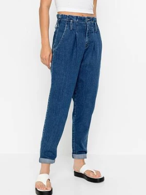 Dżinsy Mom, high waist, ze stretchem bonprix