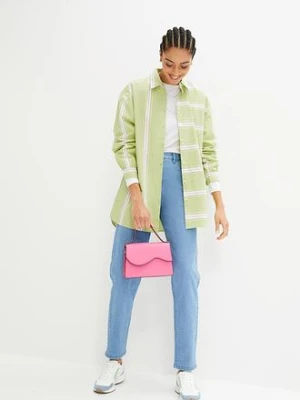 Dżinsy Mom, High Wwaist, ze stretchem bonprix