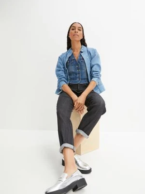 Dżinsy Mom ze stretchem, high waist bonprix