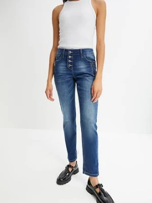Dżinsy o kroju boyfriend, mid waist bonprix
