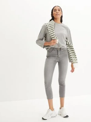 Dżinsy o kroju skinny 7/8 z wygodnym stretchem bonprix