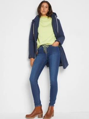 Dżinsy o kroju skinny, mid waist, ze stretchem bonprix