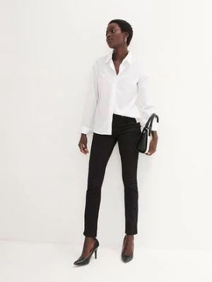 Dżinsy o kroju slim fit, mid waist, z dużą zawartością stretchu bonprix