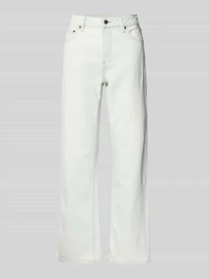 Dżinsy o kroju straight fit z nadrukiem logo Calvin Klein Jeans