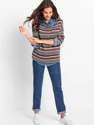 Dżinsy o kroju straight, mid waist, (2 pary) bonprix