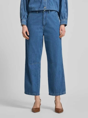 Dżinsy o prostym kroju w skróconej długości model 'Estelle' Joop!