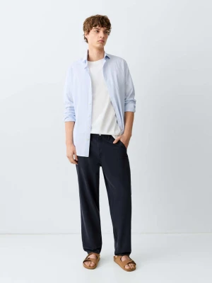 Dżinsy regular fit granatowy - Teen - MANGO TEEN