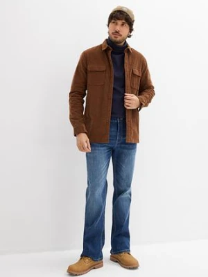 Jeansy regular fit, o kroju bootcut bonprix