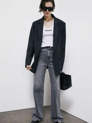 Dżinsy regular z wysokim stanem PATRIZIA PEPE