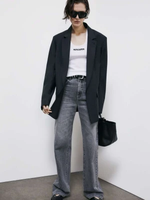 Dżinsy regular z wysokim stanem PATRIZIA PEPE