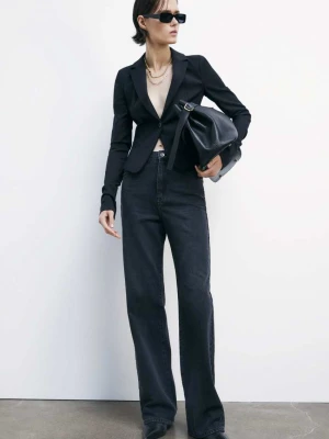 Dżinsy regular z wysokim stanem PATRIZIA PEPE