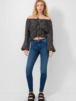Dżinsy Sadie / Skinny Fit / Mid Rise / Skinny Leg QS niebieski
