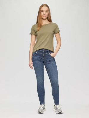 Dżinsy Sadie / Skinny Fit / Mid Rise / Skinny Leg / Superstretch QS niebieski
