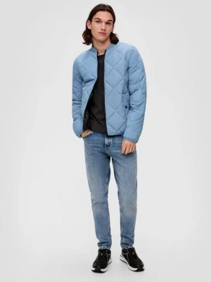 Dżinsy Shawn / Regular Fit / Mid Rise / Tapered Leg QS niebieski