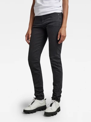 G-Star Dżinsy - Skinny fit - w kolorze czarnym rozmiar: W26/L32