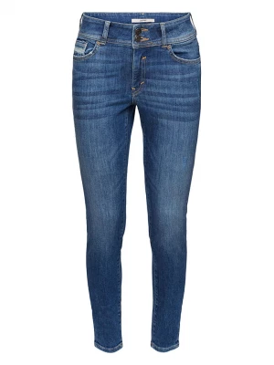 ESPRIT Dżinsy - Skinny fit - w kolorze niebieskim rozmiar: W26/L32