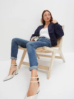 Dżinsy skinny, high waist bonprix