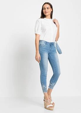 Dżinsy Skinny, mid waist bonprix