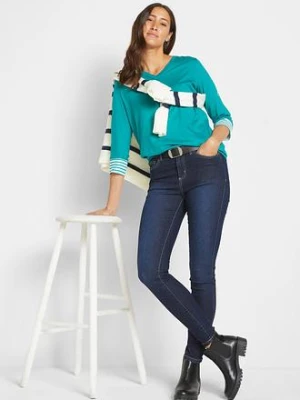 Dżinsy Skinny Mid Waist ze stretchem bonprix