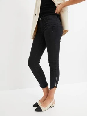 Dżinsy Skinny, mid waist ze stretchem bonprix
