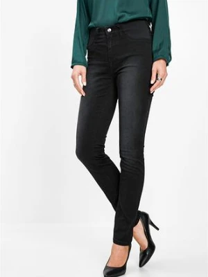 Dżinsy Skinny, mid waist, ze stretchem bonprix