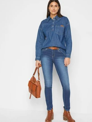 Dżinsy Skinny, mid waist ze stretchem, Skinny bonprix