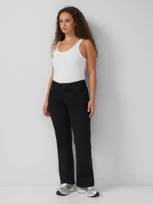 Dżinsy / Slim Fit / Mid Rise / Bootcut Leg QS czarny
